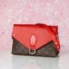 Túi đeo Louis Vuitton Saint Michel Coquelicot Epi size 24