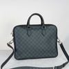 Cặp tài liệu Louis Vuitton Slim Damier Cobalt size 36 (Đen và xanh)