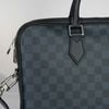 Cặp tài liệu Louis Vuitton Slim Damier Cobalt size 36 (Đen và xanh)