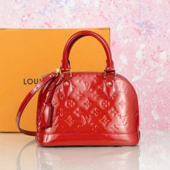 Túi Louis Vuitton Alma BB Red Pomme D' Amour Vernis size 23