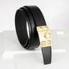Thắt lưng Hermès Collier Golden De Chien Boxcalf/Togo size 115 (Đen)