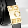Thắt lưng Hermès Collier Golden De Chien Boxcalf/Togo size 115 (Đen)