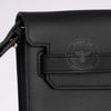 Clutch Hermès Kelly Dépêches 25 Noir Evercolor size 25