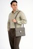 Túi đeo Hermès Sac à Dépêches Messenger Gris Evercolor size 28