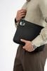 Clutch Hermès Noir Cityhall Eclat PM Pouch size 29
