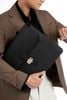 Cặp tài liệu Hermès Sac à Dépêches Noir Barenia Faubourg 38