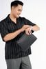 Clutch/ Túi đeo Hermes Pochette Bolittle Noir Evercolor size 26