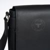 Túi đeo Louis Vuitton Roman PM Messenger Black Taiga size 26