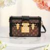 Túi Louis Vuitton Petite Malle Soft Trunk Monogram Ebene