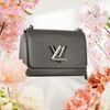 Túi Louis Vuitton Twist MM Epi Etain Metallic Grey
