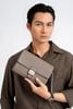Clutch Hermès Sac à Dépêches Taupe Togo size 24
