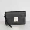 Clutch Louis Vuitton Belaia Noir Taiga size 25