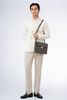 Túi đeo Hermès Sac à Dépêches Messenger Gris Veau Togo size 28