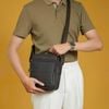 Túi đeo Burberry Brown Coated Canvas Size 23