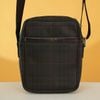 Túi đeo Burberry Brown Coated Canvas Size 23