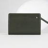 Clutch Burberry London Monaco Pine Green Saffiano (Xanh Thông)