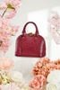 Túi đeo Louis Vuitton Alma BB Prune Ostrich