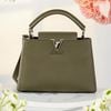 Túi Louis Vuitton Capucines BB Taurillon Olive Green