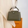 Túi Louis Vuitton Capucines BB Taurillon Olive Green