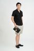 Clutch Louis Vuitton Pochette Sellier Dragonne Noir Epi (Đen)