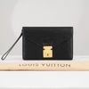 Clutch Louis Vuitton Pochette Sellier Dragonne Noir Epi (Đen)