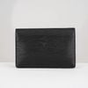 Clutch Louis Vuitton Pochette Sellier Dragonne Noir Epi (Đen)