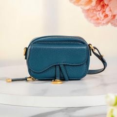 Túi đeo Dior Mini Saddle Shoulder Strap Pouch