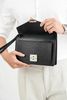Clutch Louis Vuitton Pochette Sellier Dragonne Noir Epi