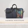 Túi du lịch Louis Vuitton Ecobalthe Jungle Keepall Bandoulière Damier Cobalt size 45