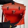 Túi đeo Hermès Herbag Zip Fauve Vache & Orange Mecano Toile Size 31