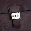 Clutch Hermès Sac à Dépêches Bordeaux Cowhide (Đỏ mận)