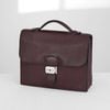 Clutch Hermès Sac à Dépêches Bordeaux Cowhide (Đỏ mận)