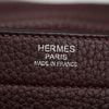 Clutch Hermès Sac à Dépêches Bordeaux Cowhide (Đỏ mận)
