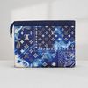 Clutch Louis Vuitton Voyage Bandana Blue