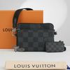 Túi đeo Louis Vuitton Trio Messenger Damier Graphite 3D size 25