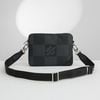 Túi đeo Louis Vuitton Trio Messenger Damier Graphite 3D size 25