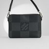 Túi đeo Louis Vuitton Trio Messenger Damier Graphite 3D size 25