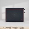 Clutch Louis Vuitton Pochette Voyage Navy/Red (Đỏ/xanh Navy)