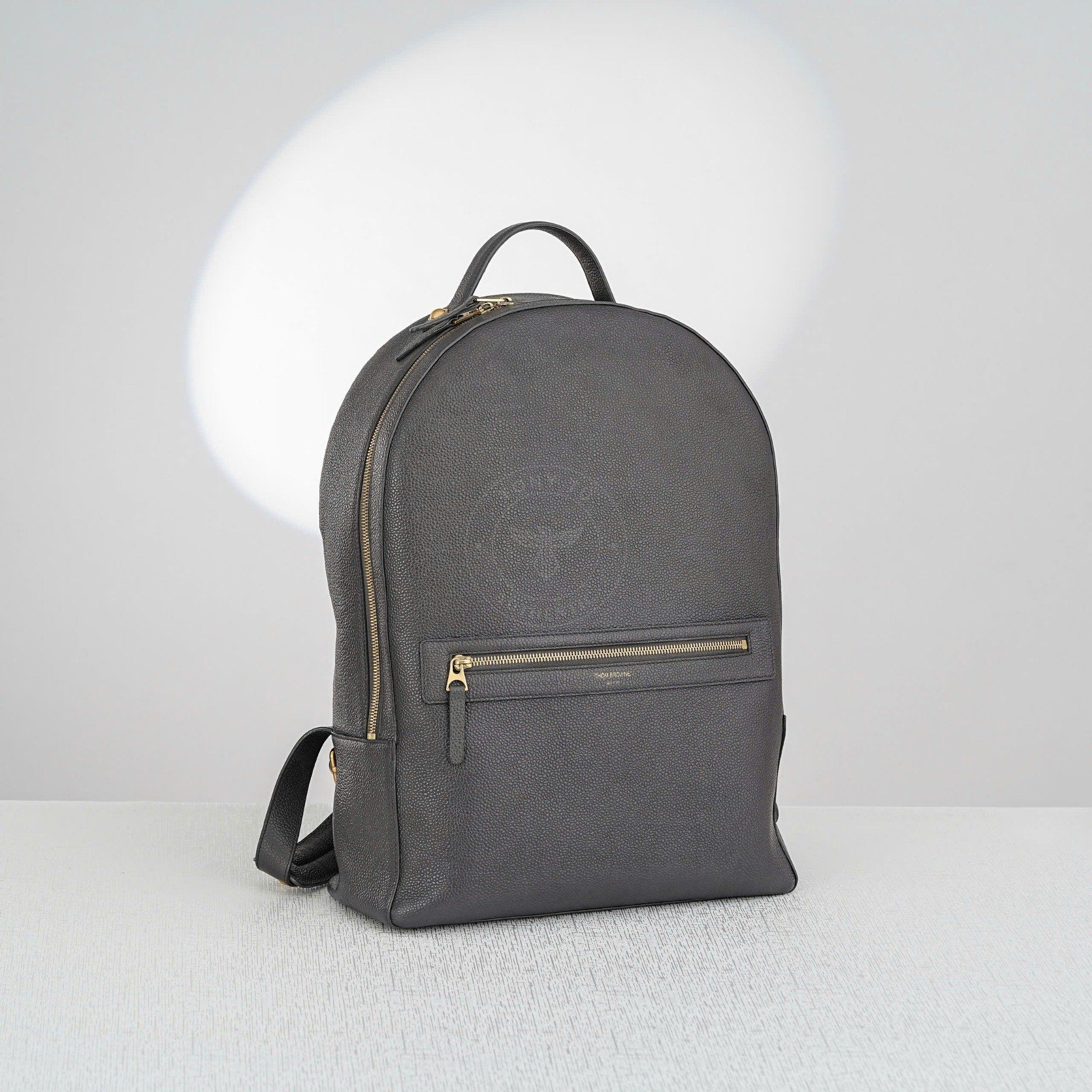 Balo Thom Browne Grey Cowhide size 42