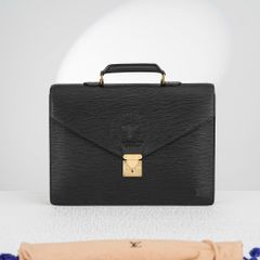 Cặp tài liệu Louis Vuitton Serviette Conseiller Noir Epi size 41