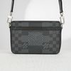 Túi đeo chéo Louis Vuitton Studio Messenger Onyx Damier size 23