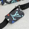 Túi Louis Vuitton Monogram Eclipse Graffiti Trio Messenger