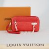 Clutch Louis Vuitton Volga Red Crocodile (Unisex)