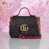 Túi đeo Gucci Marmont Mini Top Black Handle