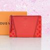 Clutch / Pouch Louis Vuitton Monogram Veau Cachemire W Framboise (Đỏ Raspberry)