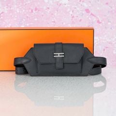 Túi đeo Hermès Élan Pocket Noir Swift size 24