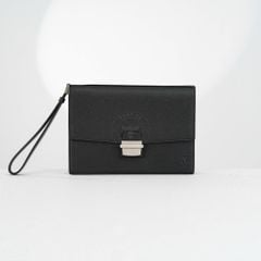 Clutch Cartier Pasha de Cartier Cowhide (Đen)