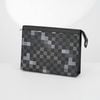Clutch Louis Vuitton Pochette Voyage MM Karo Grey Damier (Xám Bạc)