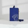 Ví đựng thẻ Versace Medusa Blue Cowhide