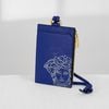 Ví đựng thẻ Versace Medusa Blue Cowhide